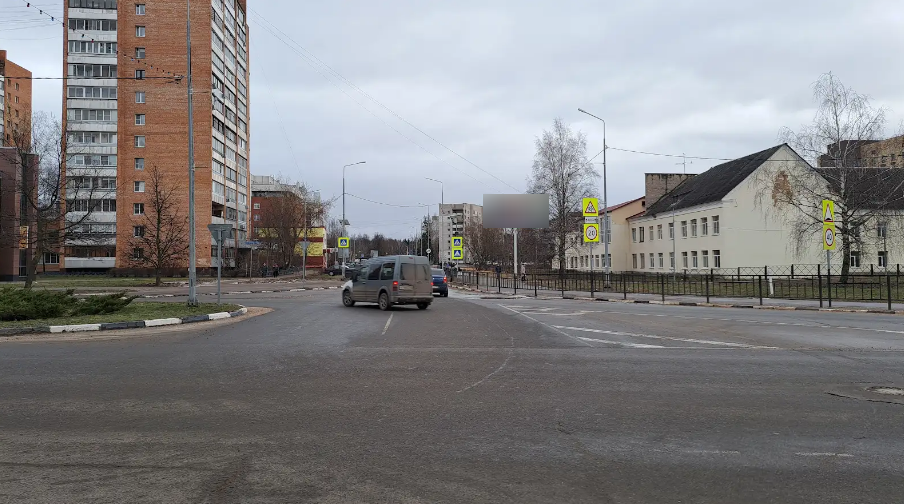 Фотография рекламного носителя, тип: Билборд 3x6, адрес: 9 Мая ул., д.3, Дубна, Московская область, Россия. Сторона A №1332917