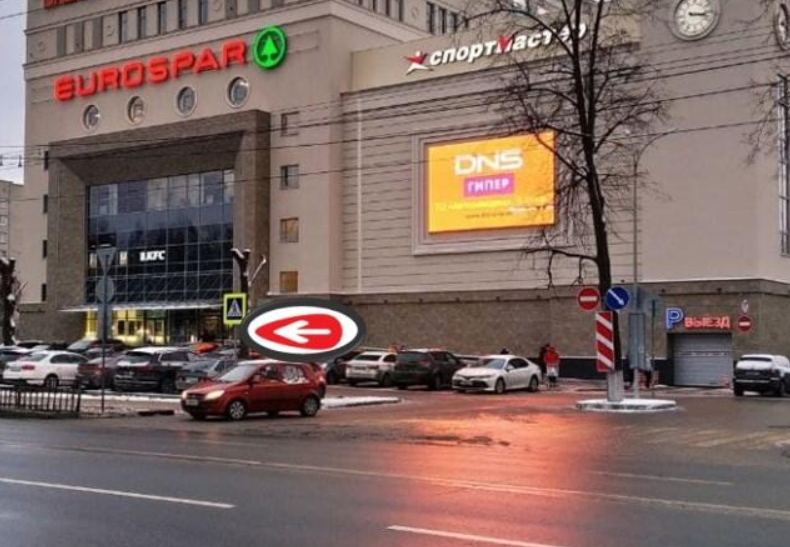 Фотография рекламного носителя, тип: Медиафасад, адрес: Ленина пр-т., д.108, Нижний Новгород, Нижегородская область, Россия. Сторона С №1348932