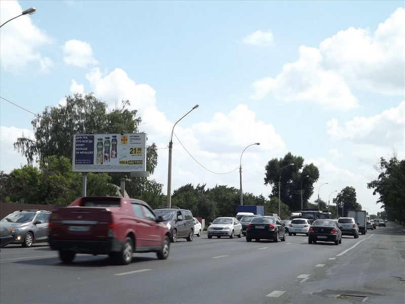 Фотография рекламного носителя, тип: Билборд 3x6, адрес: Брусилова ул., д.4а, напротив, Воронеж, Воронежская область, Россия. Сторона Б №111752