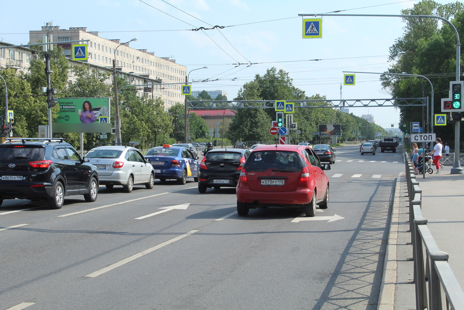 Фотография рекламного носителя, тип: Билборд 3x6, адрес: Юрия Гагарина пр-т. Х Бассейная ул., д.63, Санкт-Петербург, Россия. Сторона Б №121438