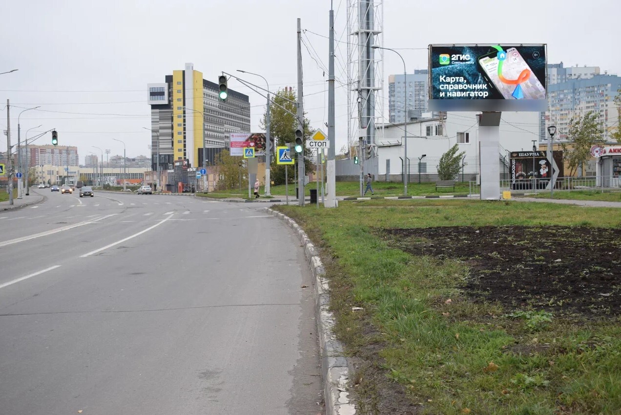 Фотография рекламного носителя, тип: Билборд 3x6, адрес: Бетанкура ул., д.1, Нижний Новгород, Нижегородская область, Россия. Сторона A1-A12 №840211