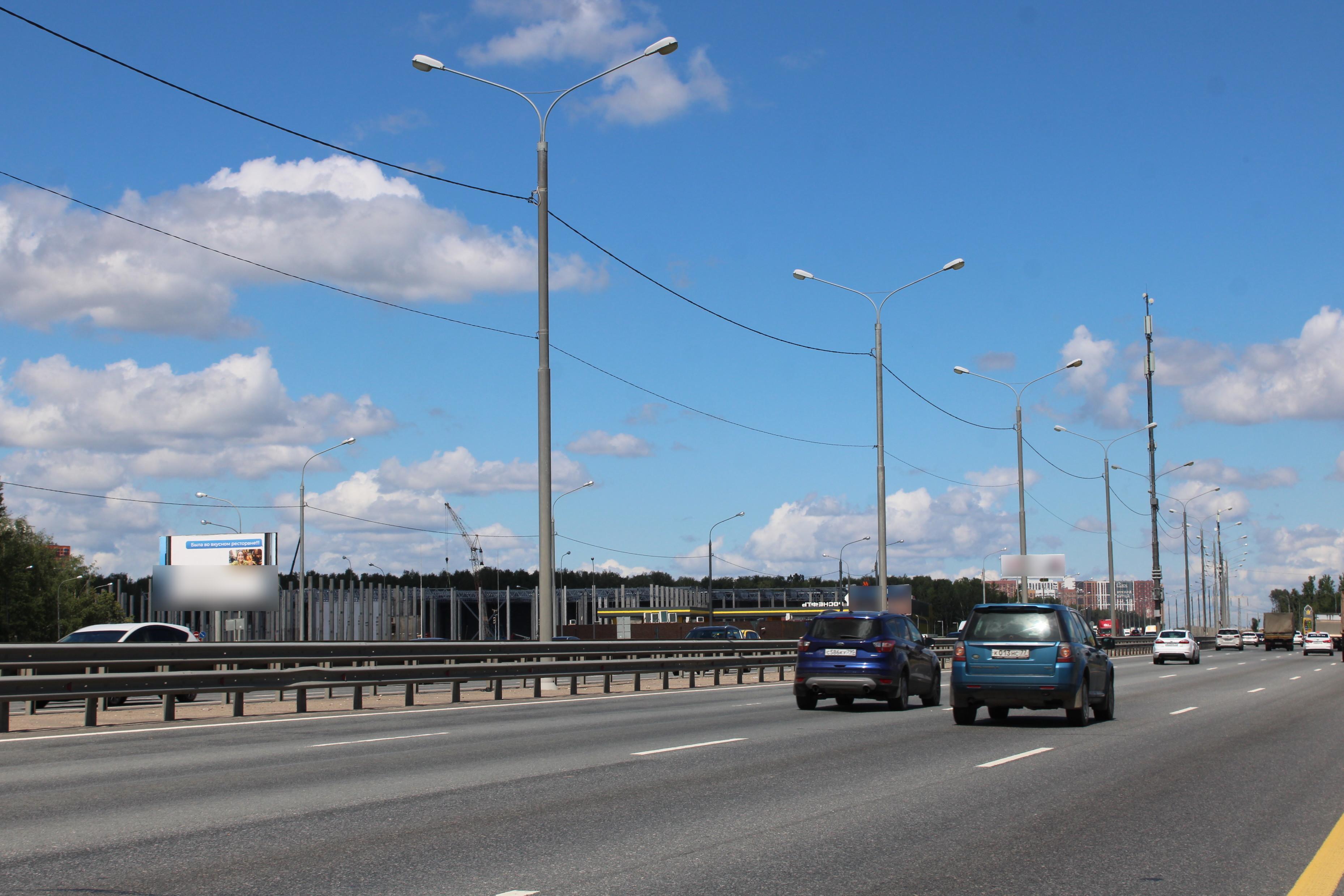 Фотография рекламного носителя, тип: Билборд 3x6, адрес: М2 "Крым" а/д, 25 350м, Видное, Московская область, Россия. Сторона Б №868873