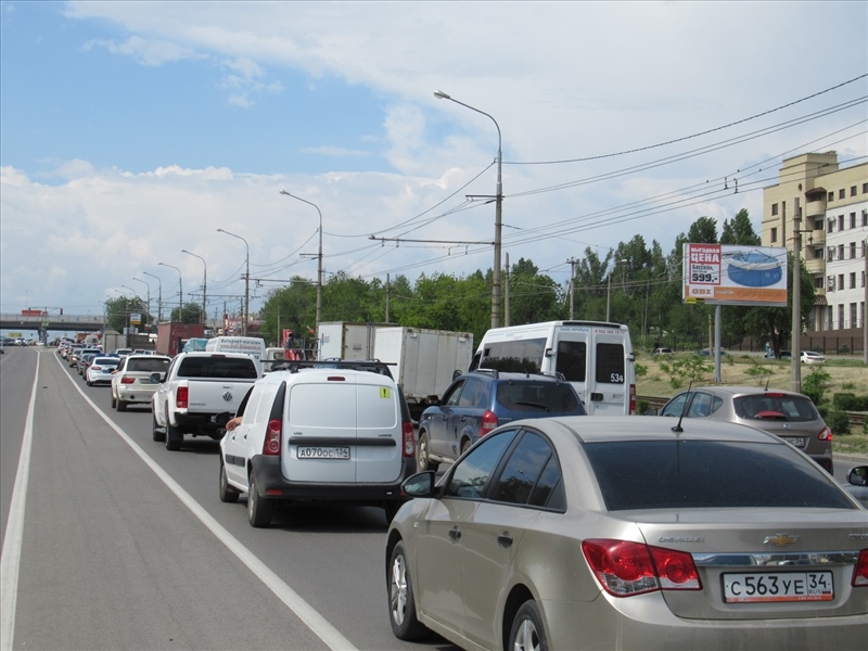 Фотография рекламного носителя, тип: Билборд 3x6, адрес: Жукова пр-т., д.112А, Волгоград, Волгоградская область, Россия. Сторона А №111211