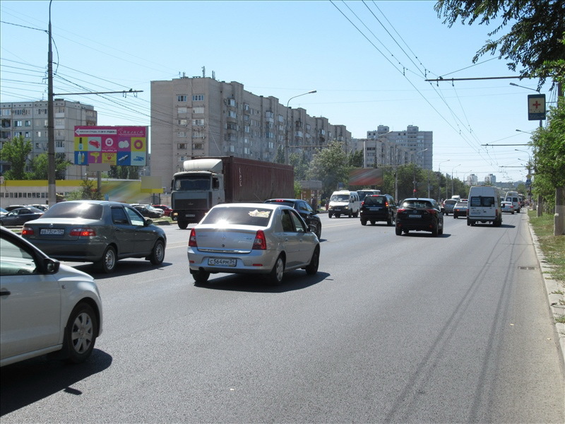 Фотография рекламного носителя, тип: Билборд 3x6, адрес: Николая Отрады ул., д.20б, Волгоград, Волгоградская область, Россия. Сторона Б №111484