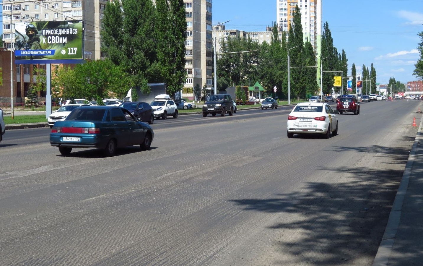 Фотография рекламного носителя, тип: Билборд 3x6, адрес: Маршала Жукова ул., д.9-11, Уфа, Республика Башкортостан, Россия. Сторона Б №91750