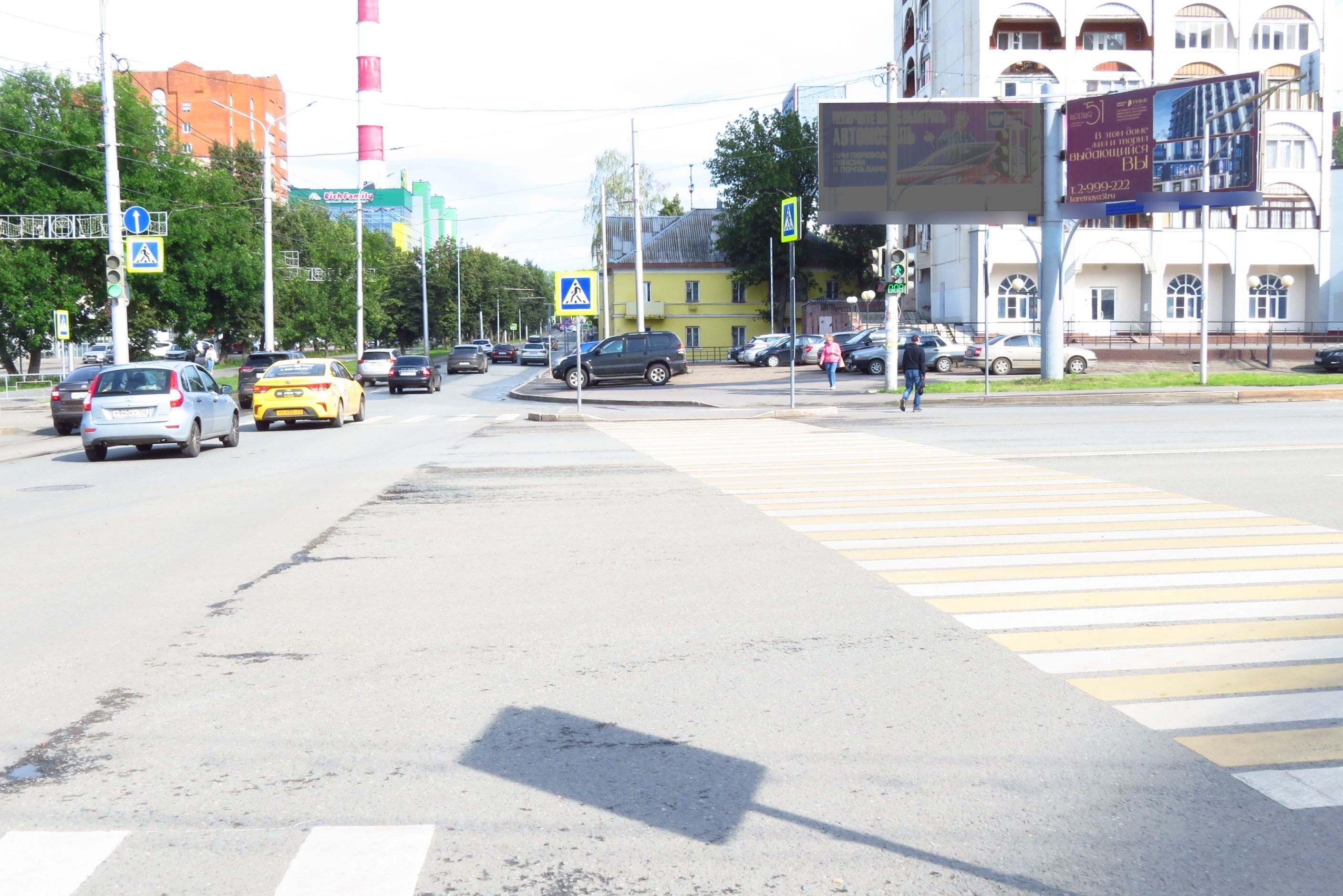 Фотография рекламного носителя, тип: Билборд 3x6, адрес: Цюрупы ул., д.134, Уфа, Республика Башкортостан, Россия. Сторона А2 №679360