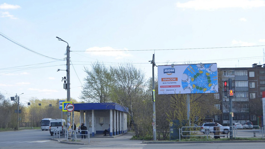 Фотография рекламного носителя, тип: Билборд 3x6, адрес: Героев Танкограда ул. Х Победы пр-т., Челябинск, Челябинская область, Россия. Сторона А №508670