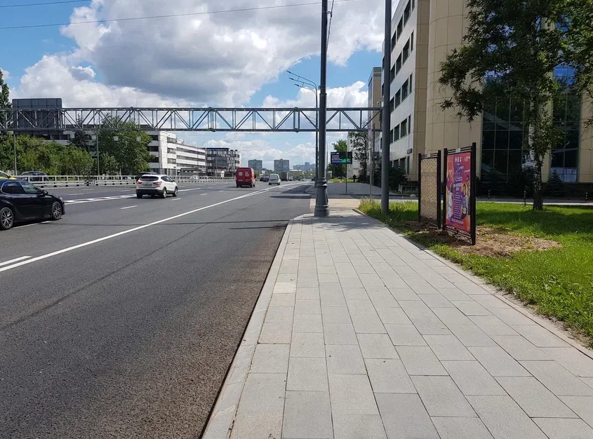 Фотография рекламного носителя, тип: Афиша 1.75x1.8, адрес: Волоколамское ш., д.89, стенд 2, Москва, Россия. Сторона A №1381227