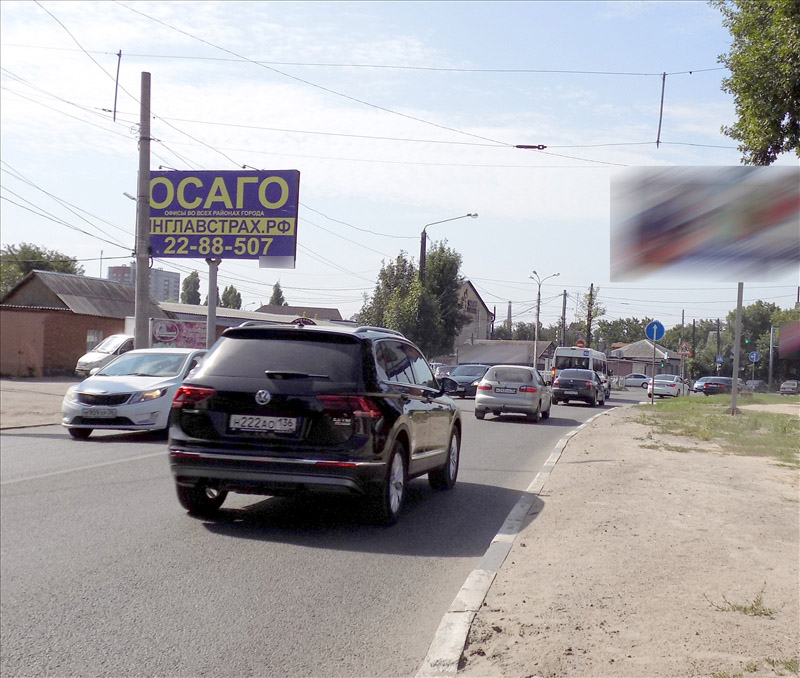 Фотография рекламного носителя, тип: Билборд 3x6, адрес: Краснознамённая ул., д.61 Х Чапаева ул., Воронеж, Воронежская область, Россия. Сторона Б №208154