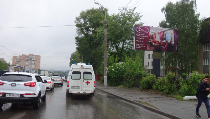 Фотография рекламного носителя, тип: Билборд 3x6, адрес: Кирова ул., музей, Ижевск, Республика Удмуртия, Россия. Сторона A №670771