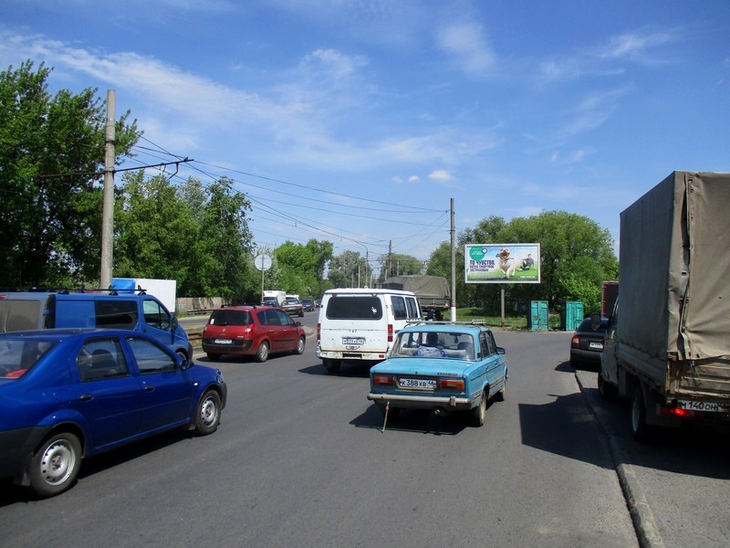 Фотография рекламного носителя, тип: Билборд 3x6, адрес: Литовская ул. Х 2-ая Прогонная ул., Курск, Курская область, Россия. Сторона A1-А3 №231575