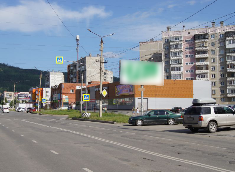 Фотография рекламного носителя, тип: Билборд 3x6, адрес: Лихачева ул. X Карпова б-р., Миасс, Челябинская область, Россия. Сторона А №1359825