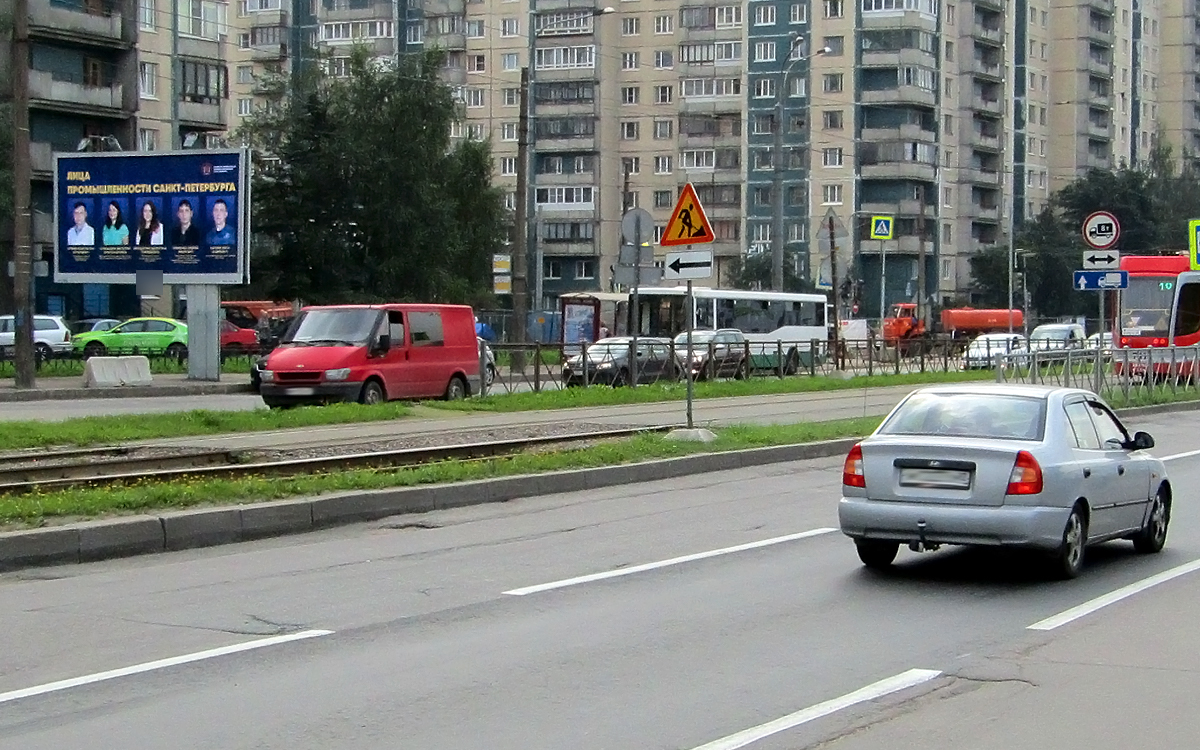 Фотография рекламного носителя, тип: Билборд 3x6, адрес: Ириновский пр-т., д.33, Санкт-Петербург, Россия. Сторона B №171043