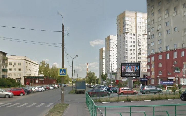 Фотография рекламного носителя, тип: Ситиборд 2.7x3.7, адрес: Белозерская ул., д.1, Нижний Новгород, Нижегородская область, Россия. Сторона А1-А5 №1338102