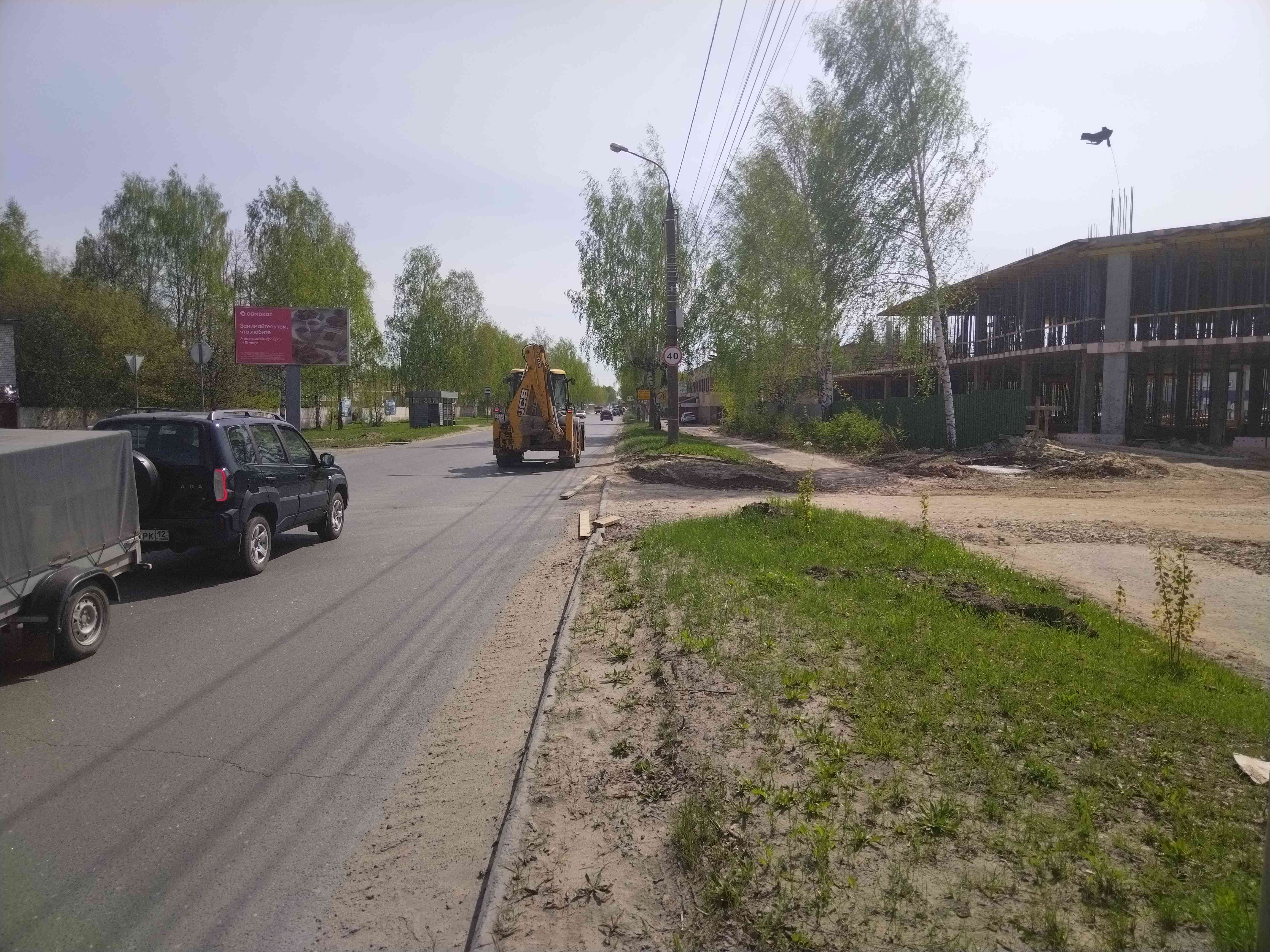 Фотография рекламного носителя, тип: Билборд 3x6, адрес: Строителей ул., д.99, Йошкар-Ола, Республика Марий Эл, Россия. Сторона Б №1075289