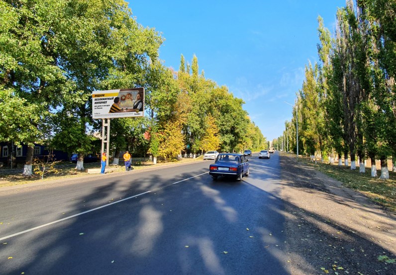 Фотография рекламного носителя, тип: Билборд 3x6, адрес: Гагарина ул., д.280, Бобров, Воронежская область, Россия. Сторона B №1002429