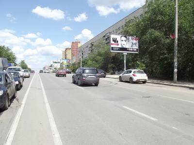 Фотография рекламного носителя, тип: Билборд 3x6, адрес: Рокоссовского ул. Х Невская ул., Волгоград, Волгоградская область, Россия. Сторона А №82943