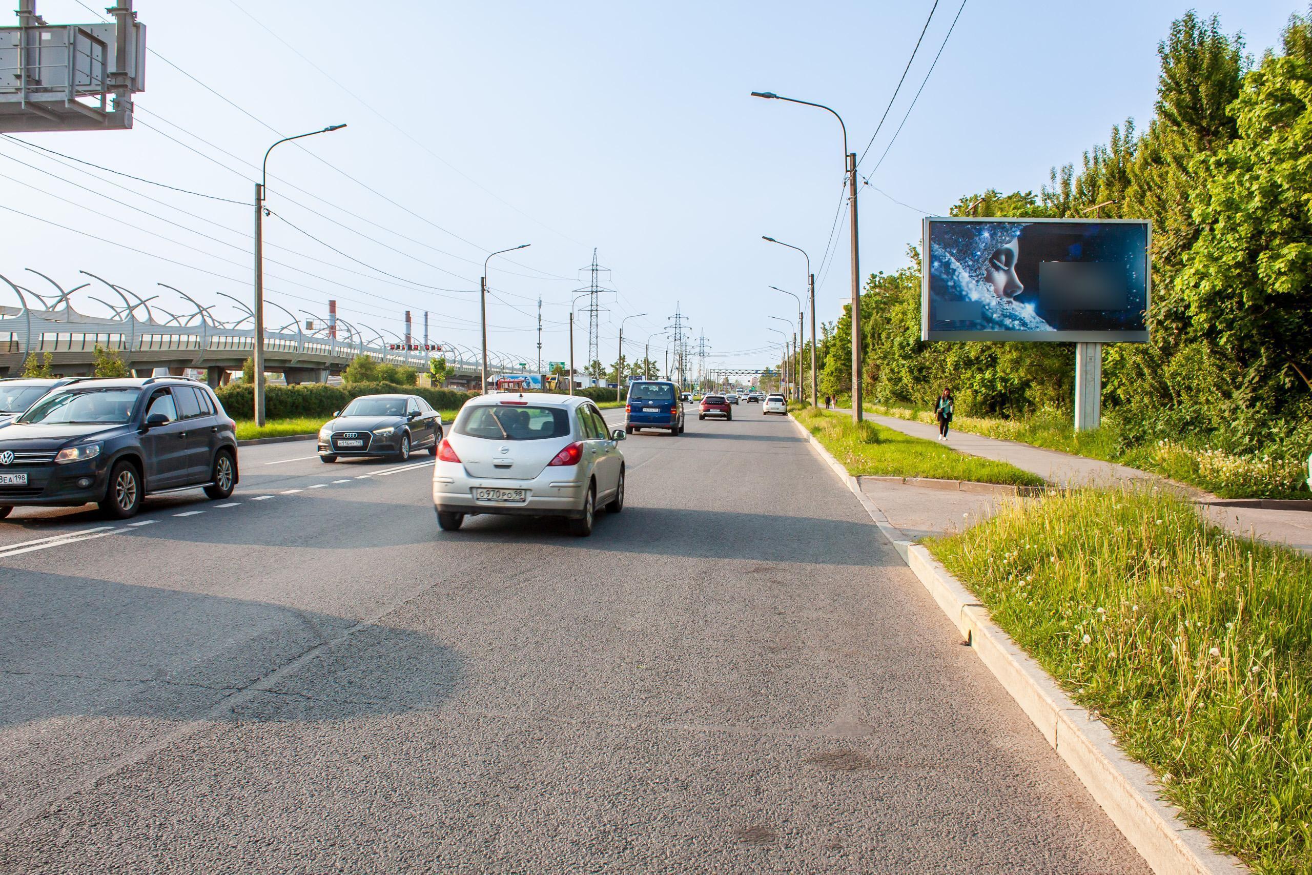 Фотография рекламного носителя, тип: Билборд 3x6, адрес: Кубинская ул., д.64, Санкт-Петербург, Россия. Сторона А №768020