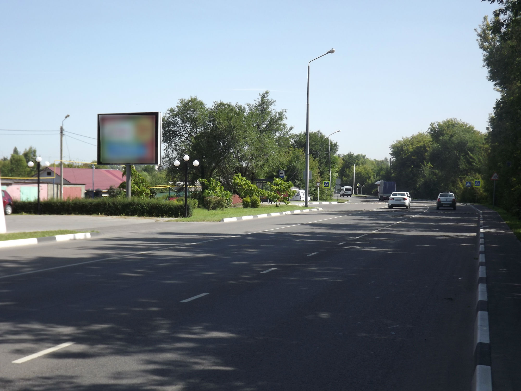 Фотография рекламного носителя, тип: Ситиборд 2.7x3.7, адрес: Прядченко ул., в районе автобусной остановки "Пушкарская школа", Старый Оскол, Белгородская область, Россия. Сторона B №839826