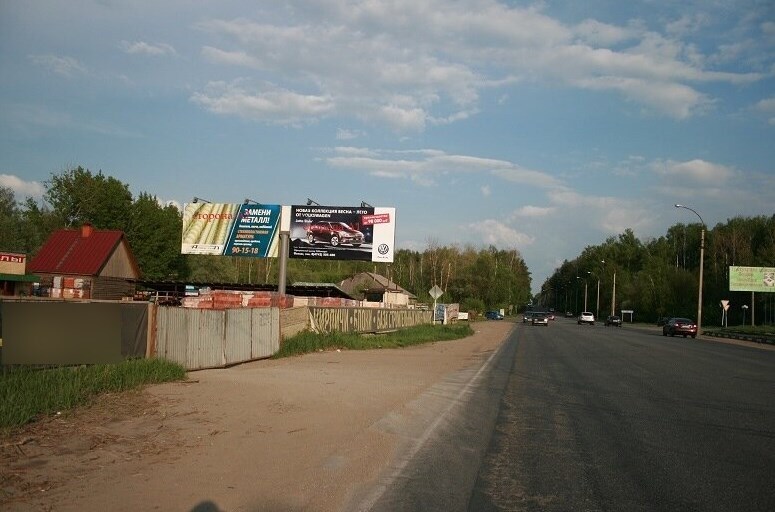Фотография рекламного носителя, тип: Билборд 3x6, адрес: Юшино пос., поз.1, Липецк, Липецкая область, Россия. Сторона Б2 №403643