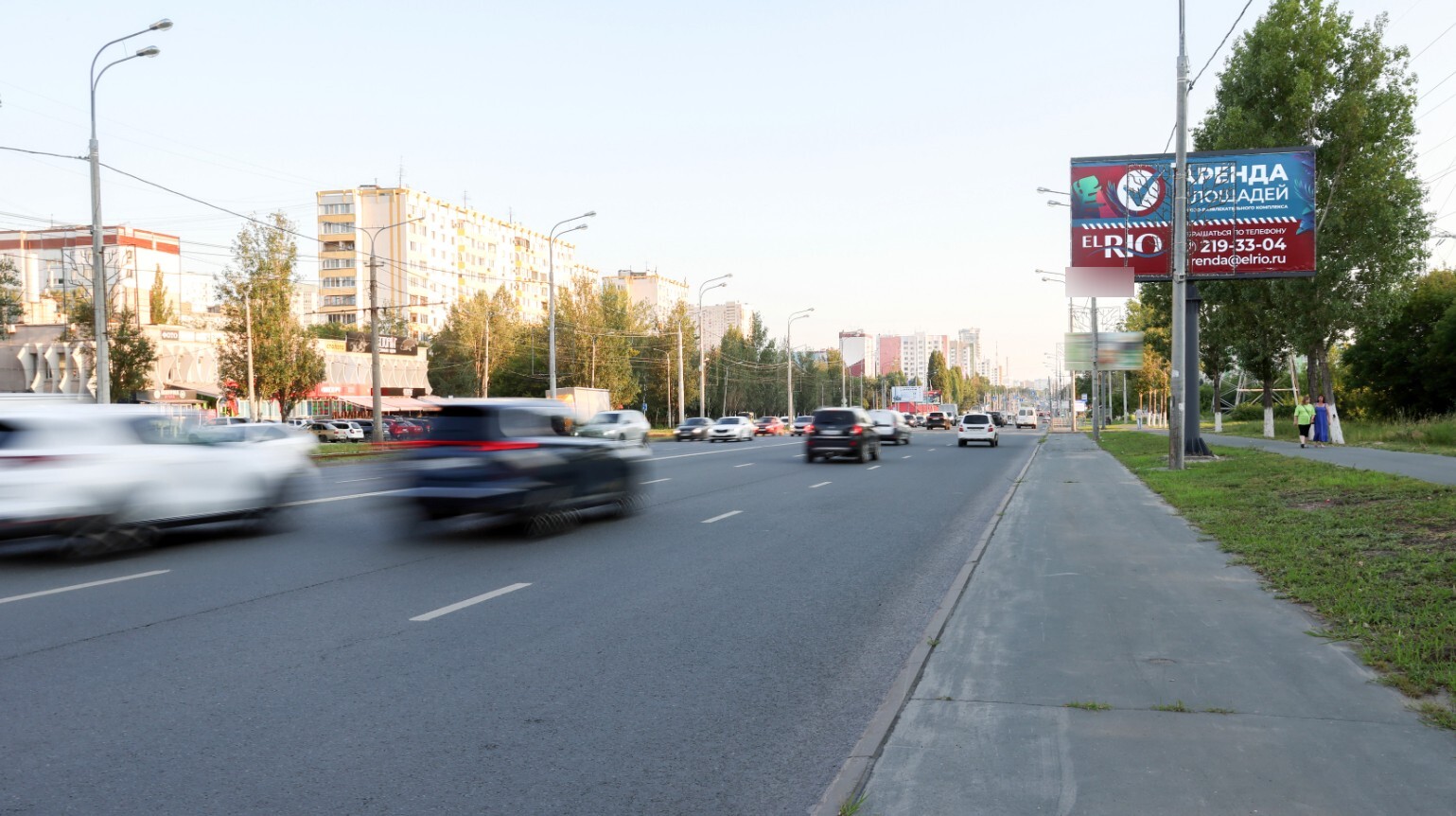 Фотография рекламного носителя, тип: Билборд 3x6, адрес: Демократическая ул., д.12, Самара, Самарская область, Россия. Сторона А1-А3 №790799
