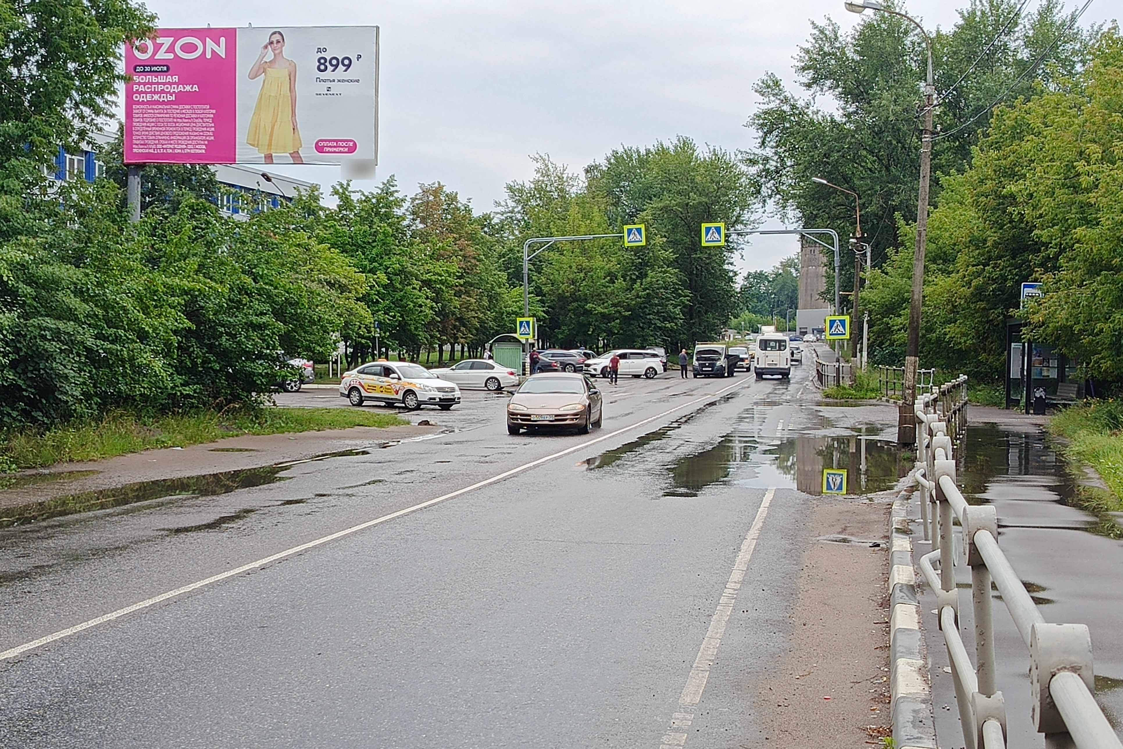 Фотография рекламного носителя, тип: Билборд 3x6, адрес: Фабричная ул., д.1, Щелково, Московская область, Россия. Сторона Б №944408