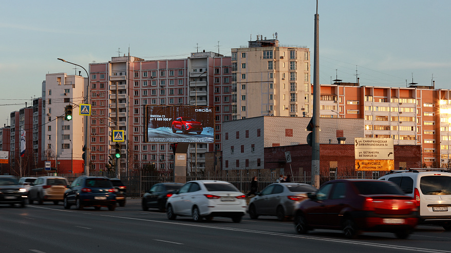 Фотография рекламного носителя, тип: Билборд 3x6, адрес: Бетанкура ул., д.1, Нижний Новгород, Нижегородская область, Россия. Сторона А1-А10 №952433