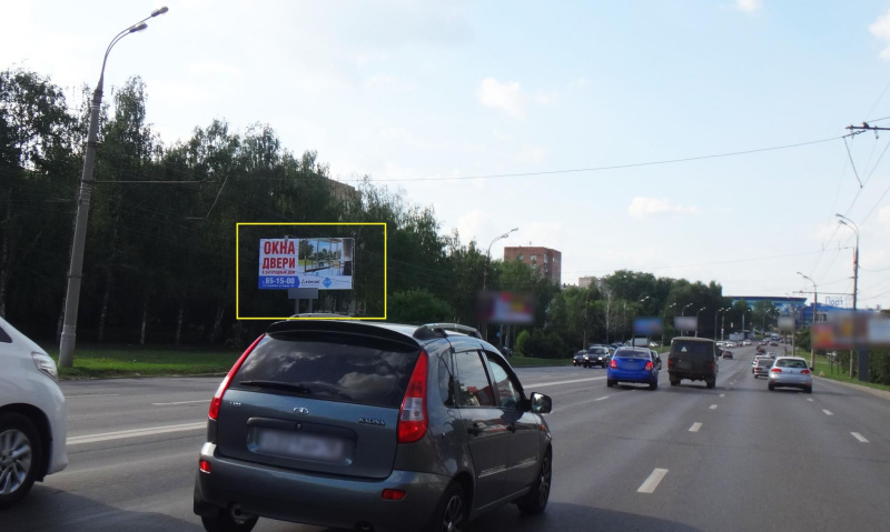 Фотография рекламного носителя, тип: Билборд 3x6, адрес: Удмуртская ул., Газпромбанк, Ижевск, Республика Удмуртия, Россия. Сторона B №671096