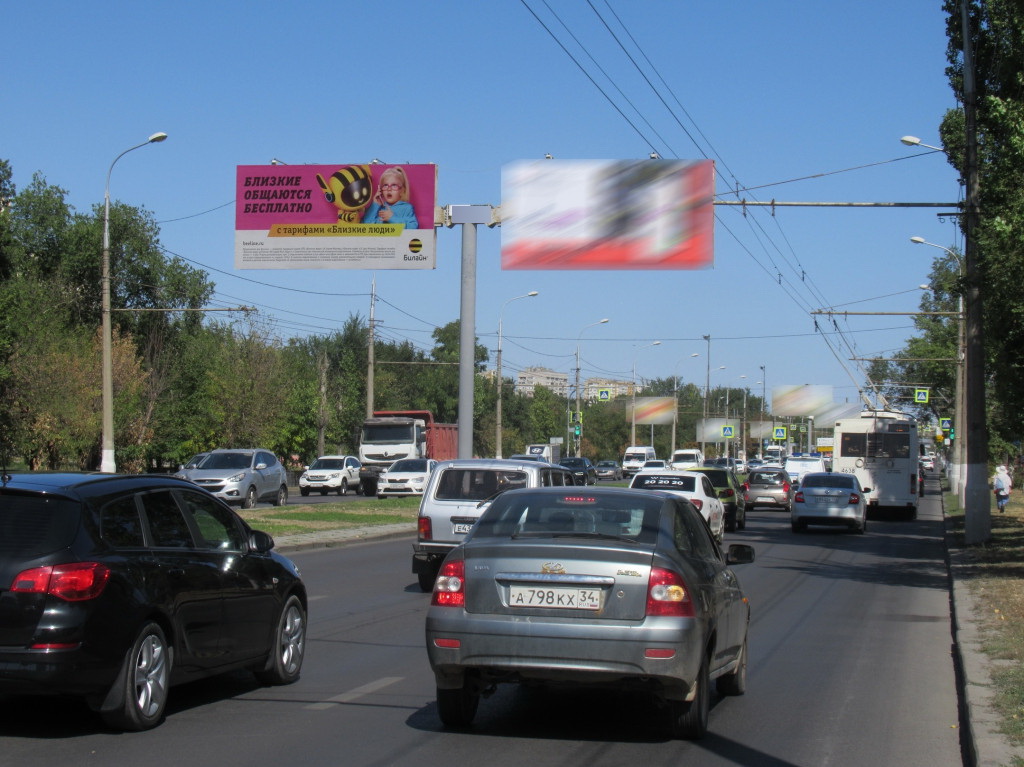 Фотография рекламного носителя, тип: Билборд 3x6, адрес: Ленина пр-т., д.110, Волгоград, Волгоградская область, Россия. Сторона А3 №111417