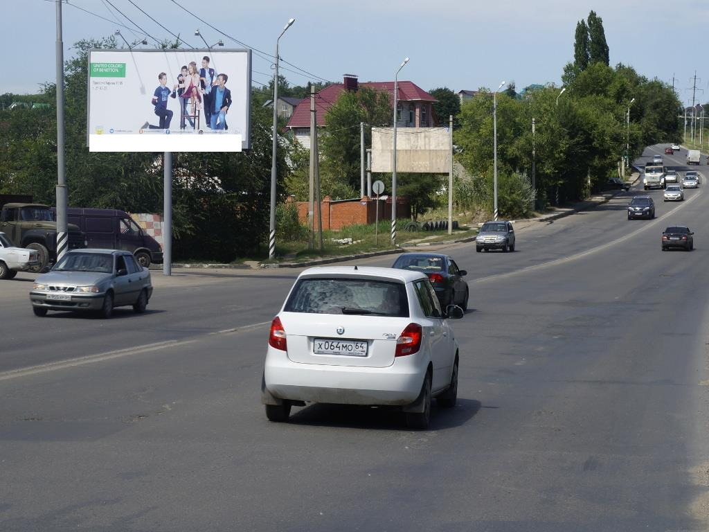 Фотография рекламного носителя, тип: Билборд 3x6, адрес: Солнечный пос., Утесный пр-т. Х Танкистов ул., поз.1, Саратов, Саратовская область, Россия. Сторона Б №90980