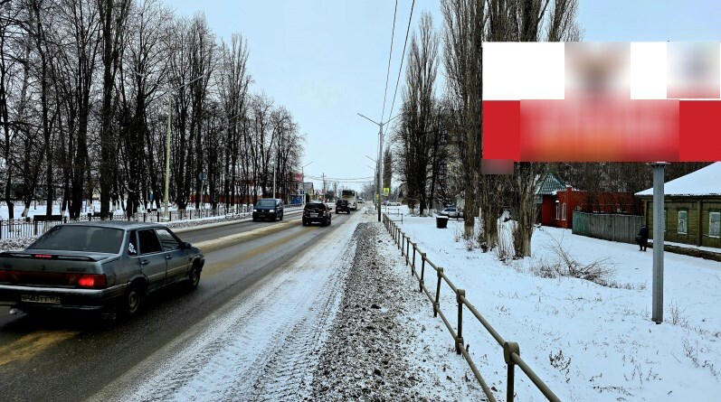 Фотография рекламного носителя, тип: Билборд 3x6, адрес: 22 Января ул., д.25, Бобров, Воронежская область, Россия. Сторона A №1002426