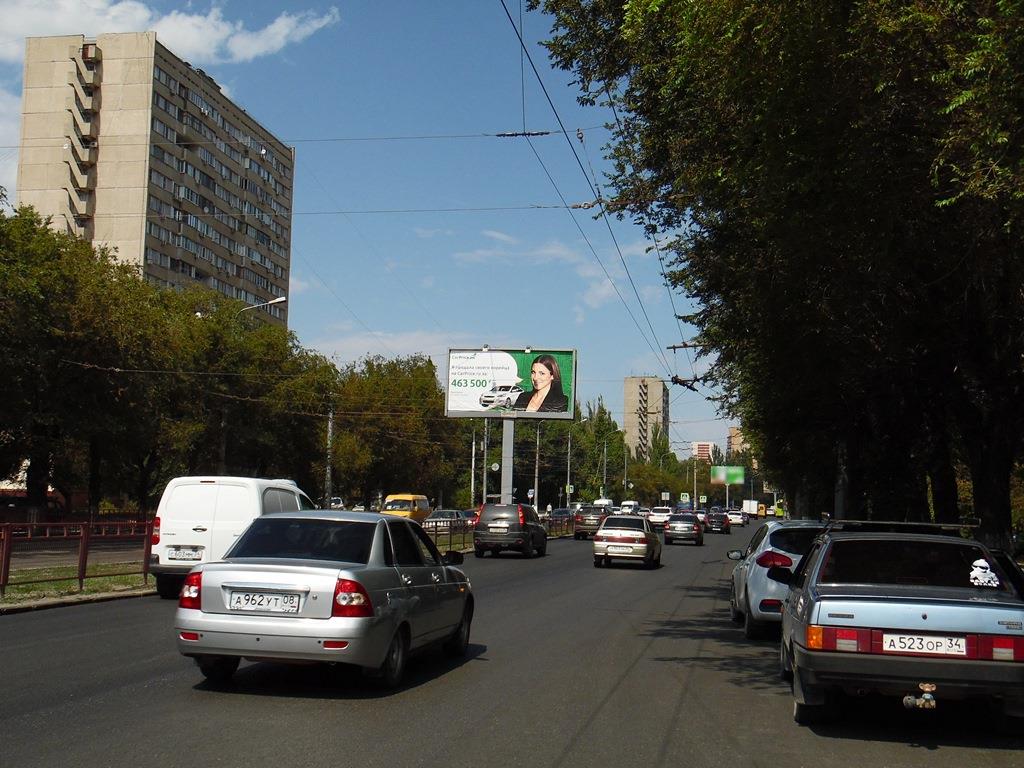 Фотография рекламного носителя, тип: Билборд 3x6, адрес: 64-ой Армии ул. Х Минина ул., д.113, Волгоград, Волгоградская область, Россия. Сторона A1 №82925