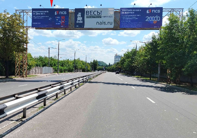 Фотография рекламного носителя, тип: Билборд 3x6, адрес: Артема ул., д.241, Донецк, Донецкая область, Россия. Сторона Б №1336363