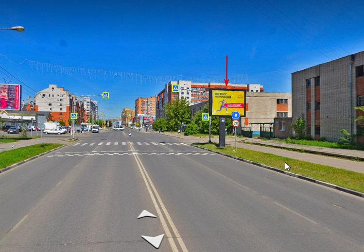 Фотография рекламного носителя, тип: Ситиборд 2.7x3.7, адрес: Гудкова ул., д.9, Жуковский, Московская область, Россия. Сторона A №1375625