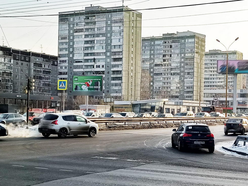 Фотография рекламного носителя, тип: Билборд 3x6, адрес: Онуфриева ул. Х Амундсена ул., Екатеринбург, Свердловская область, Россия. Сторона Б №122480