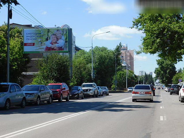 Фотография рекламного носителя, тип: Билборд 3x6, адрес: Молодежная ул., д.5 Х Ленина пр-т., Барнаул, Алтайский край, Россия. Сторона B №195496