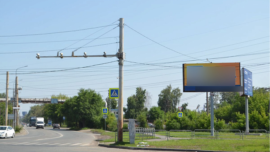 Фотография рекламного носителя, тип: Билборд 3x6, адрес: Металлургов ш. X Сталеваров ул., поз.1, Челябинск, Челябинская область, Россия. Сторона A1-А10 №201766