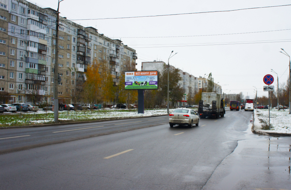 Фотография рекламного носителя, тип: Билборд 3x6, адрес: Львовская ул., д.2Д, Нижний Новгород, Нижегородская область, Россия. Сторона B №1021474