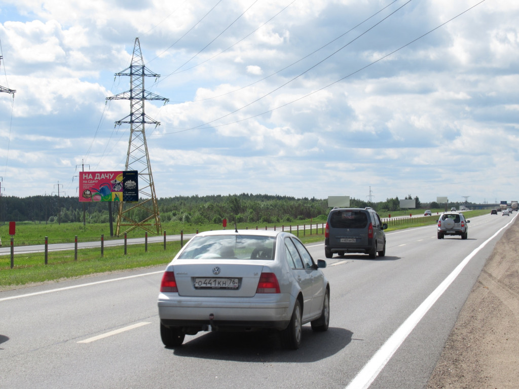 Фотография рекламного носителя, тип: Билборд 3x6, адрес: Московское ш., 249 800м, Ярославль, Ярославская область, Россия. Сторона Б №253586