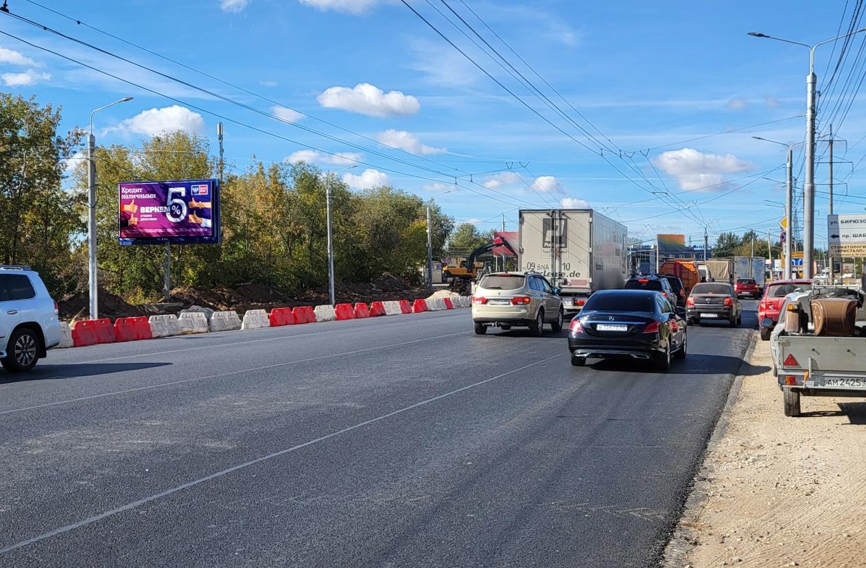 Фотография рекламного носителя, тип: Билборд 3x6, адрес: Бирюзова ул., д.28, Рязань, Рязанская область, Россия. Сторона Б1 №598941
