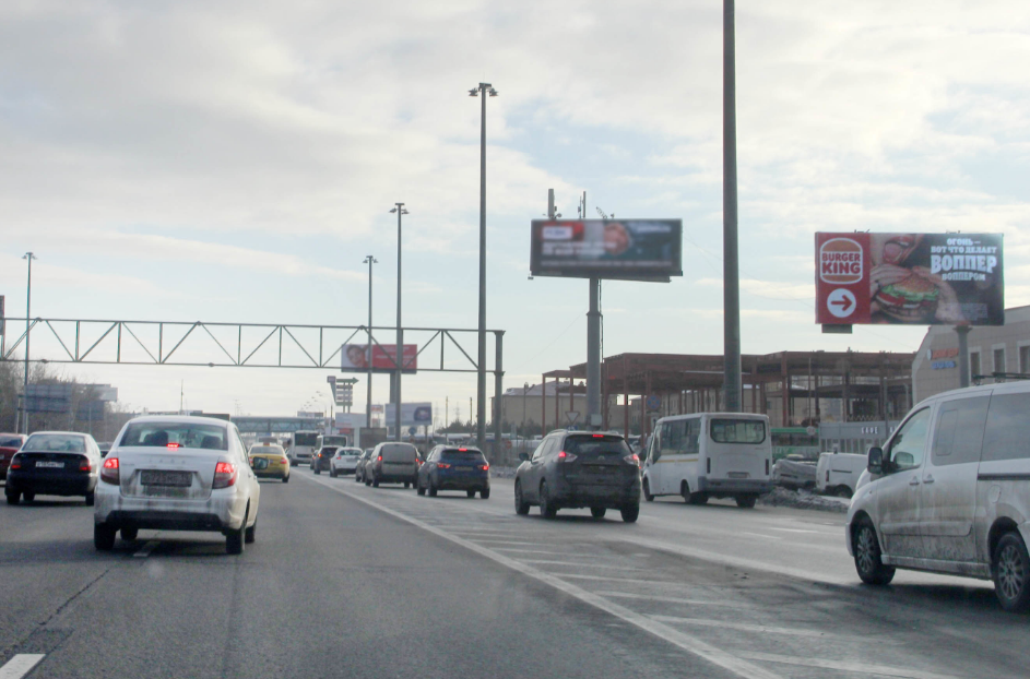 Фотография рекламного носителя, тип: Билборд 3x6, адрес: Новорязанское ш., 19 560м, Котельники, Московская область, Россия. Сторона А №832436
