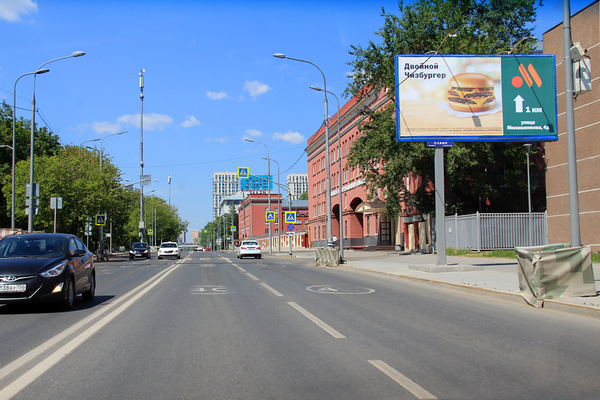 Фотография рекламного носителя, тип: Билборд 3x6, адрес: Огородный пр-зд., д.16, Москва, Россия. Сторона А №15650