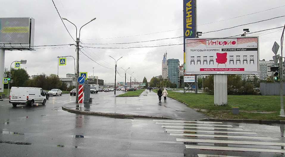 Фотография рекламного носителя, тип: Билборд 3x6, адрес: Оптиков ул., д.15 Х Планерная ул., Санкт-Петербург, Россия. Сторона A №169515