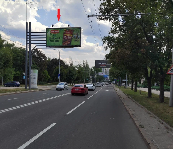 Фотография рекламного носителя, тип: Билборд 3x6, адрес: Артема ул., д.157, Донецк, Донецкая область, Россия. Сторона Б №1327507