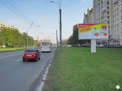 Фотография рекламного носителя, тип: Билборд 3x6, адрес: Ветеранов пр-т., д.122, Санкт-Петербург, Россия. Сторона A №169223