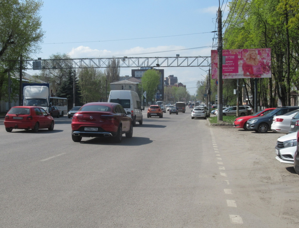 Фотография рекламного носителя, тип: Билборд 3x6, адрес: Труда пр-т., д.48, Воронеж, Воронежская область, Россия. Сторона А №111981