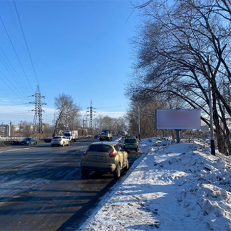 Фотография рекламного носителя, тип: Билборд 2x4, адрес: 60-летия Октября пр-т., ост.Переезд, Хабаровск, Хабаровский край, Россия. Сторона A №1395885