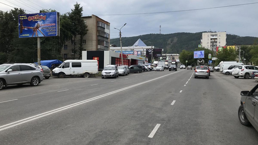 Фотография рекламного носителя, тип: Билборд 3x6, адрес: Лихачева ул., д.16 Х Автозаводцев пр-т., Миасс, Челябинская область, Россия. Сторона B №200768