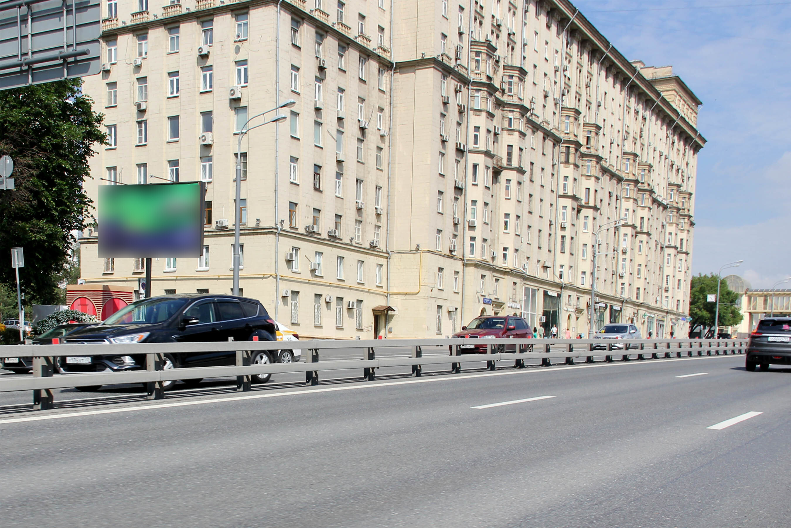 Фотография рекламного носителя, тип: Билборд 3x6, адрес: Варшавское ш., д.18, корп.1 Х Нагорный пр-зд., Москва, Россия. Сторона Б №100532