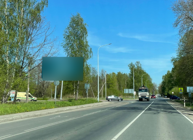 Фотография рекламного носителя, тип: Билборд 3x6, адрес: Прибрежный пос., Мамоновское ш., д.20, Калининград, Калининградская область, Россия. Сторона В №974116